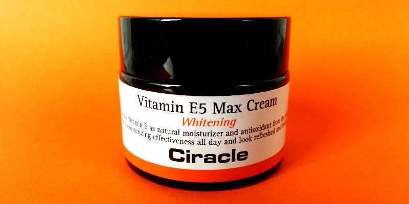 Обзор: Крем с витамином Е Ciracl Vitamin E5 Max Cream Whitening